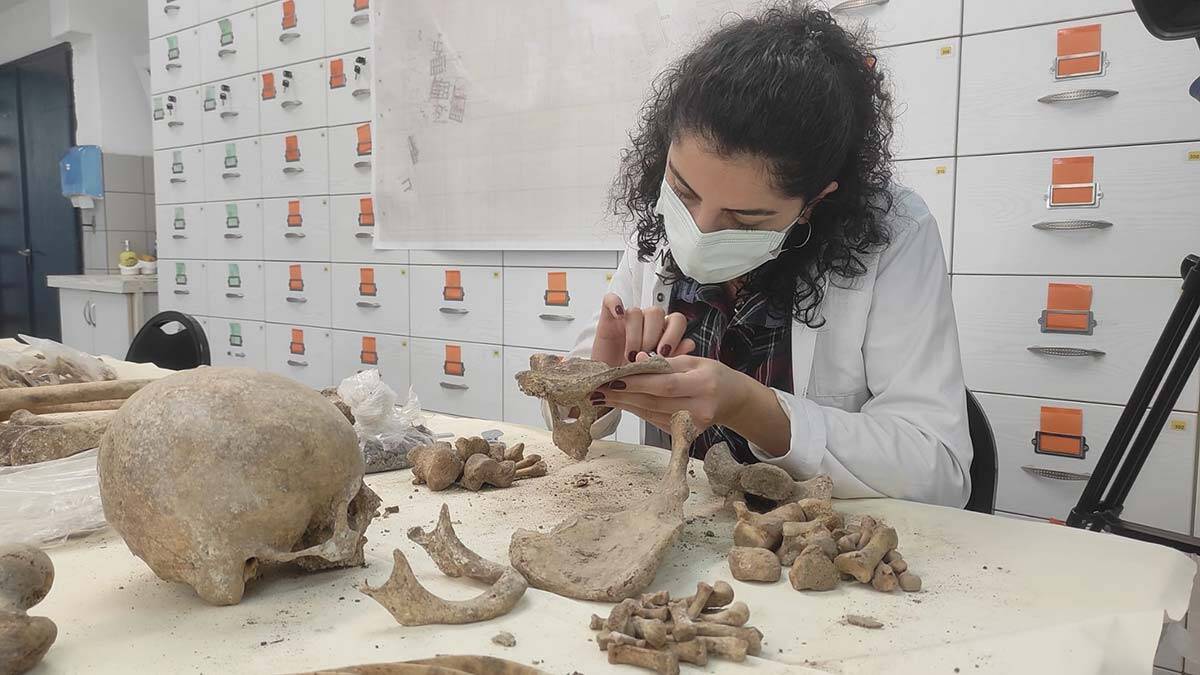 Hacettepe Üniversitesi'nde 12 bin iskelet inceleniyor