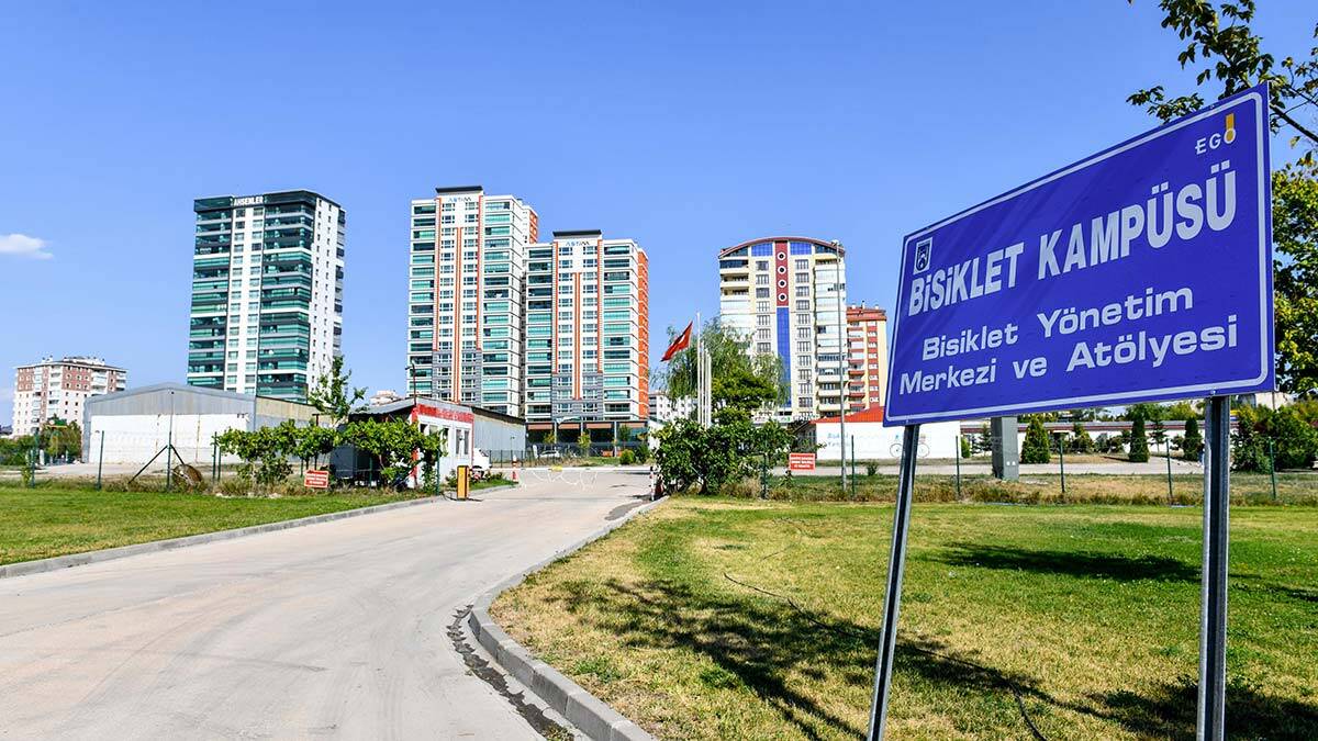 Bisiklet ulaşımı operasyonları Bisiklet Kampüsü'nde