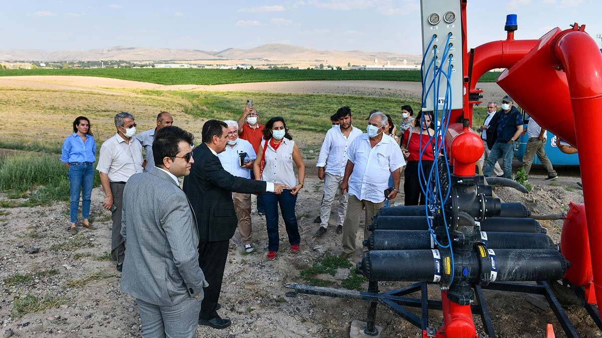 Tarım Kampüsü'nde inceleme