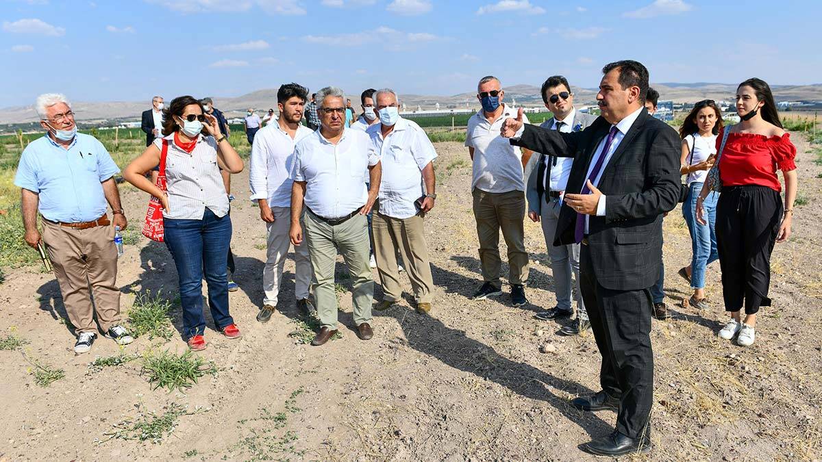 Tarım Kampüsü'nde inceleme