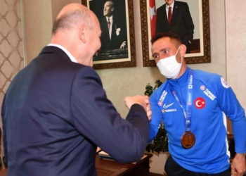İçişleri Bakanı Ampute Milli Takımı'nı kabul etti
