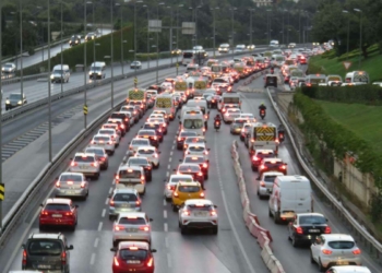 İstanbul'da trafik yüzde 62 seviyesinde
