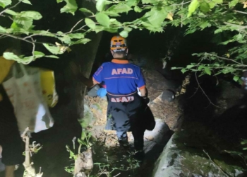 Kamp yaparken korkan gençleri AFAD kurtardı