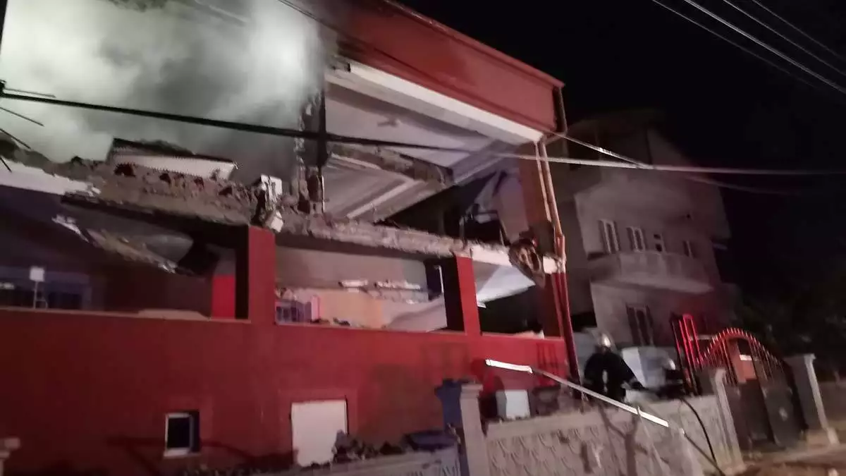 Kayseri'de doğal gaz patlaması: 4 yaralı