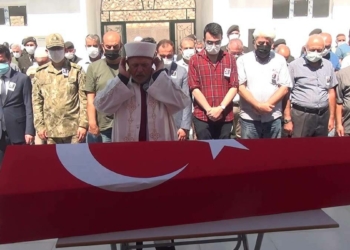 Kore gazisi son yolculuğuna uğurlandı
