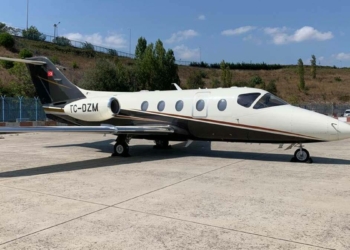 Nextant 400XTI jet uçağı uçuş operasyonlarına hazır