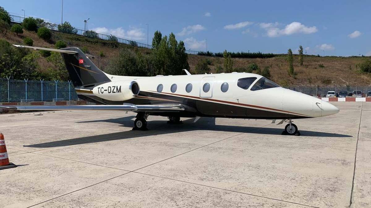 Nextant 400XTI jet uçağı uçuş operasyonlarına hazır
