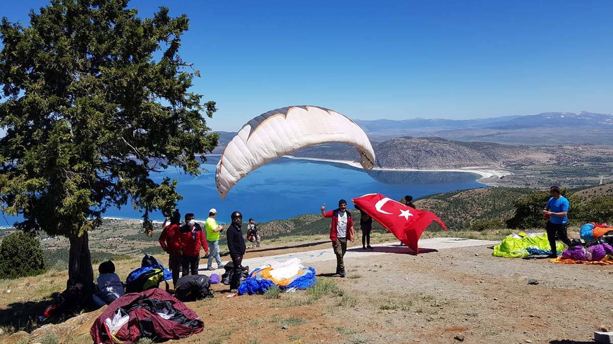 Salda Kayak Merkezi'nden izinsiz atlayış yasaklandı