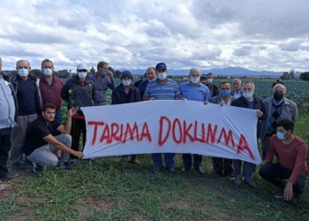 Samsun'da tarım arazisine hal projesine tepki