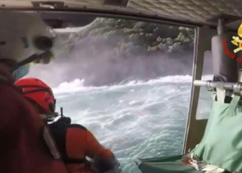 San Fruttuoso körfezinde yüzen genç akıntıya kapıldı