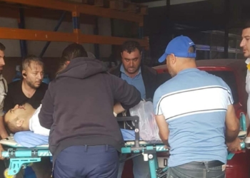 Sanayi sitesindeki patlamada bir işçi yaralandı