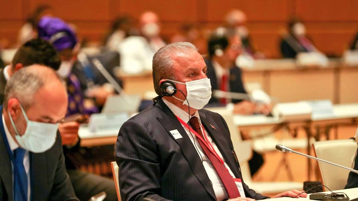Şentop, Parlamento Başkanları Konferansı'na katıldı