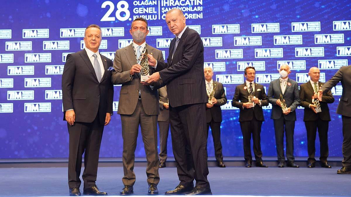 TİM 2020 İhracat Şampiyonları Ödül Töreni yapıldı