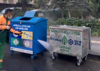 Çankaya'da ilaçlama çalışmaları devam ediyor