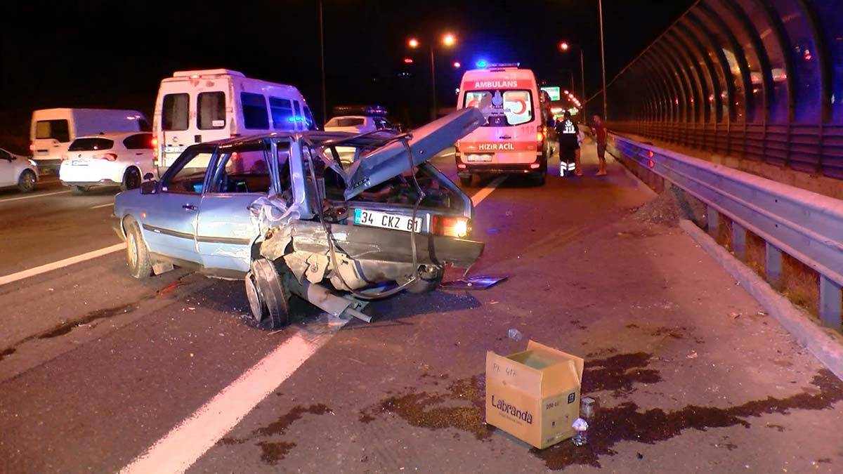 Trafik kazasında 3'ü bebek ve çocuk 6 kişi yaralandı