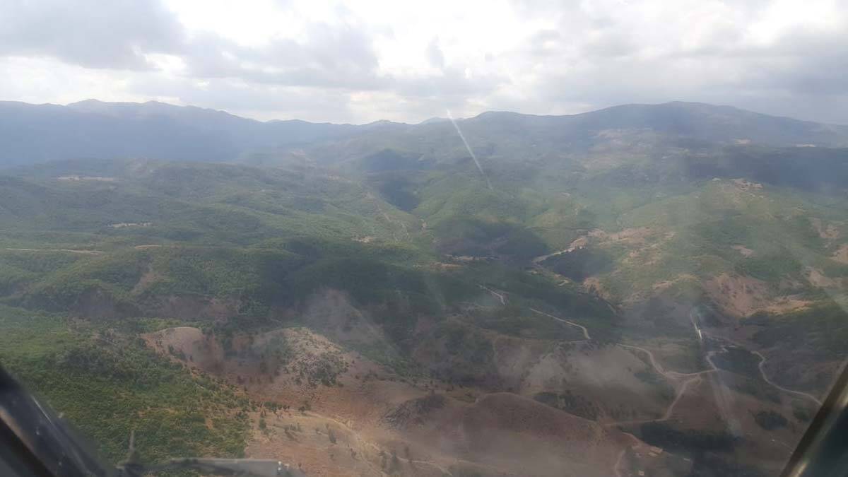 Tunceli'deki örtü yangını 4'üncü günde söndürüldü