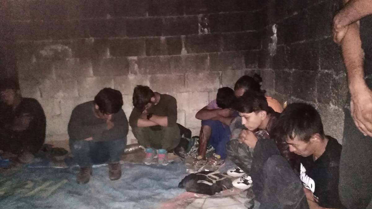 Van'da helikopterli kaçak göçmen operasyonu