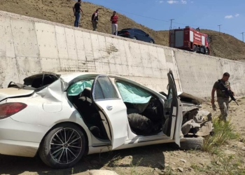 Van'daki kazada Iraklı çift hayatını kaybetti