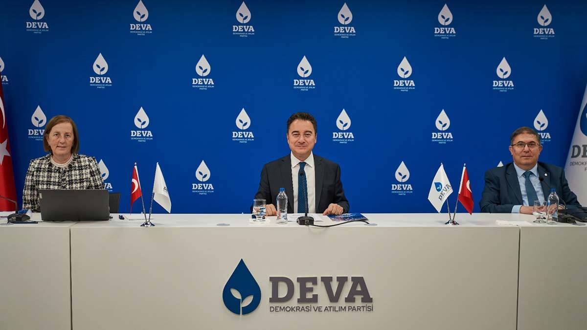 DEVA Partisi'nden yeni eylem planı