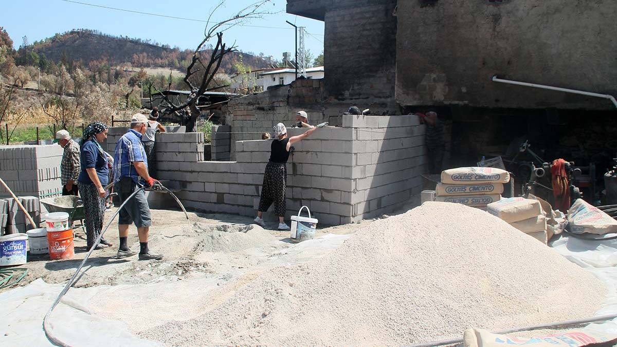 Yangının vurduğu Manavgat'ta muhteşem dayanışma