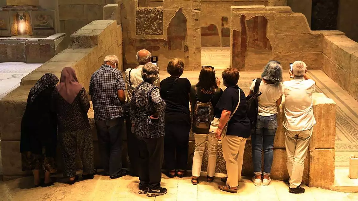 Zeugma mozaik müzesi'ni 125 bin kişi ziyaret etti