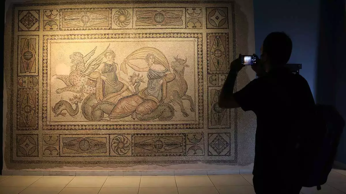 Zeugma mozaik muzesini 125 bin kisi ziyaret etti 2 - kültür ve sanat - haberton