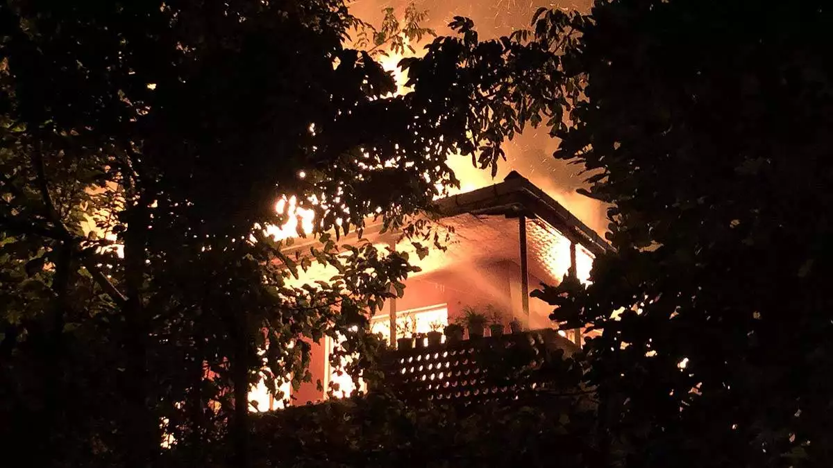 Zonguldak'ta aynı mahallede bir haftada ikinci yangın