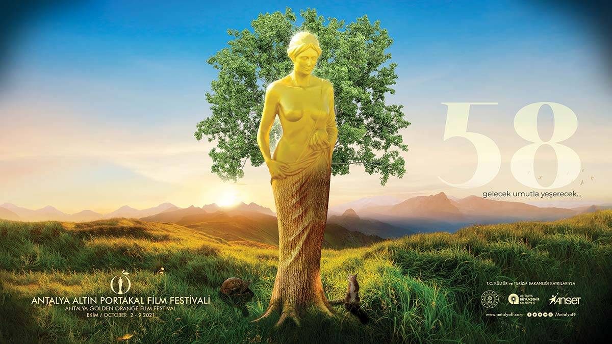 Altın Portakal'ın afişi hazır