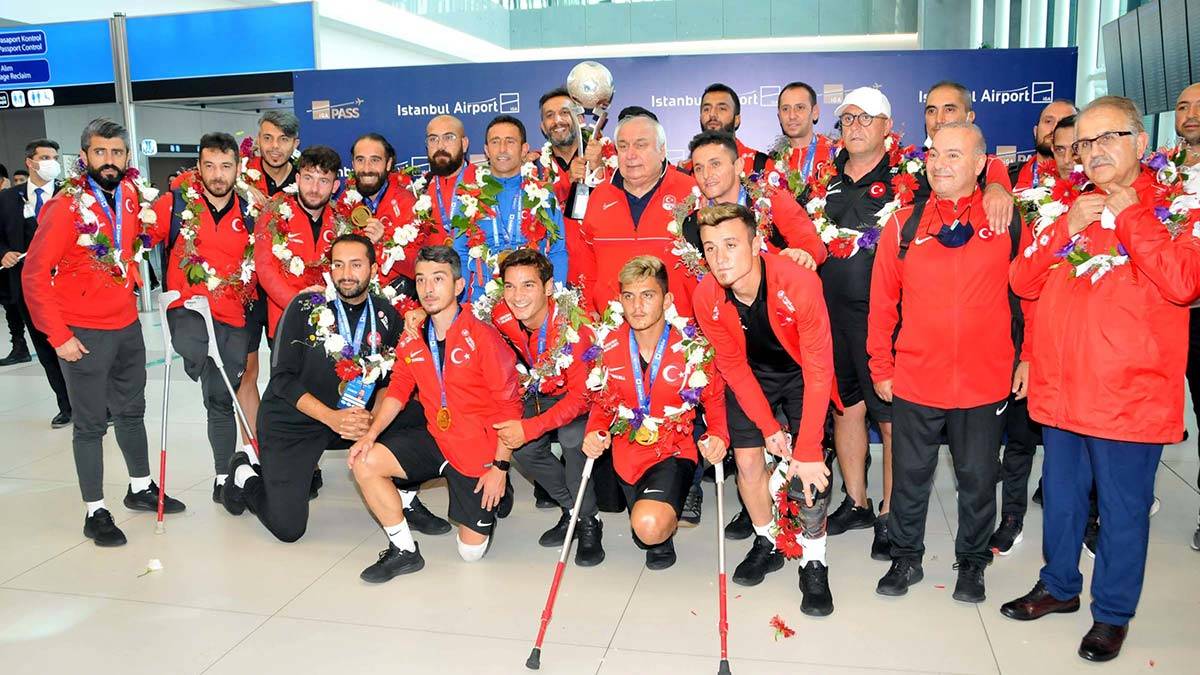 Ampute Milli Takımı'mız bir kez daha tarih yazdı
