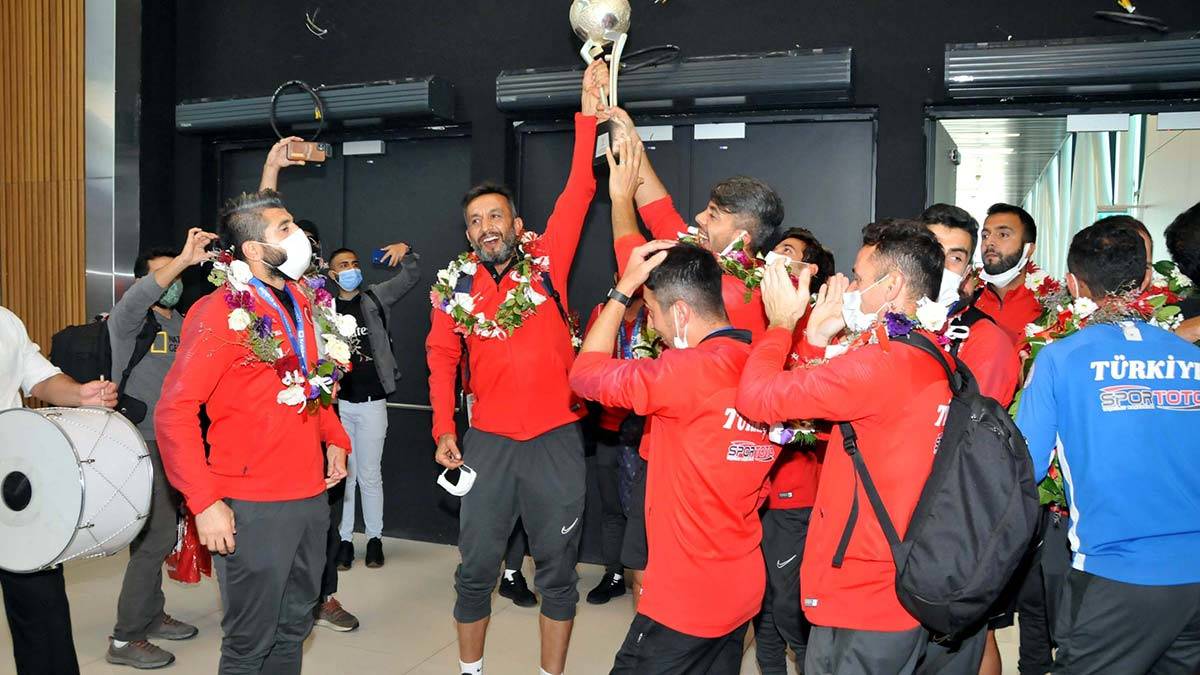 Ampute Milli Takımı'mız bir kez daha tarih yazdı