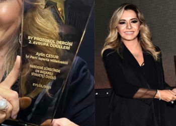 Aylin Cesur'a en başarılı siyasetçi ödülü