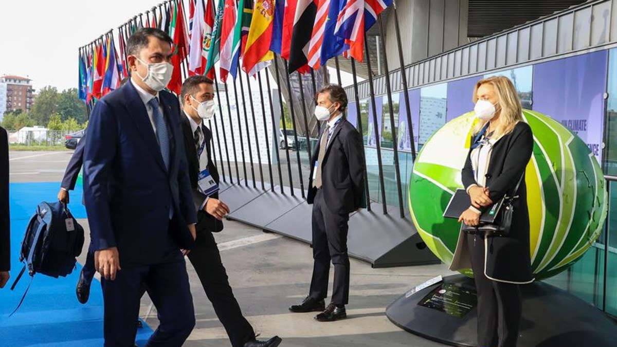 Bakan Kurum, COP26 hazırlık toplantısı için İtalya’da