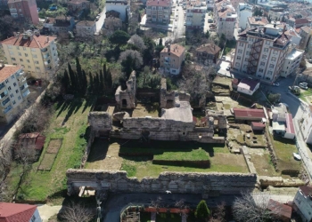 Balatlar kazısında Bizans mozaikleri çıktı