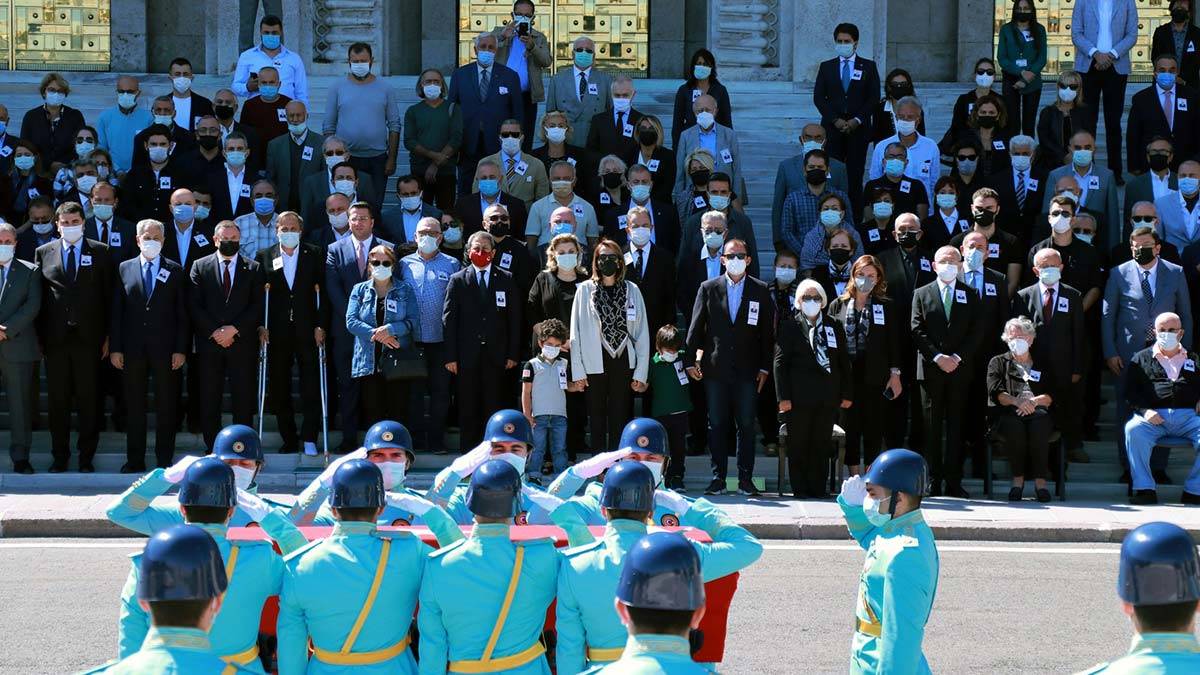 Eski milletvekili Biltekin Özdemir için TBMM'de tören