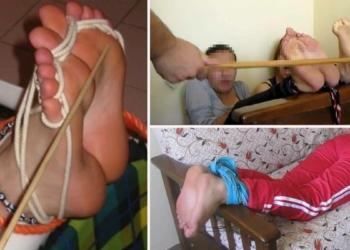 Kadınlara para verip, falakaya yatırmış
