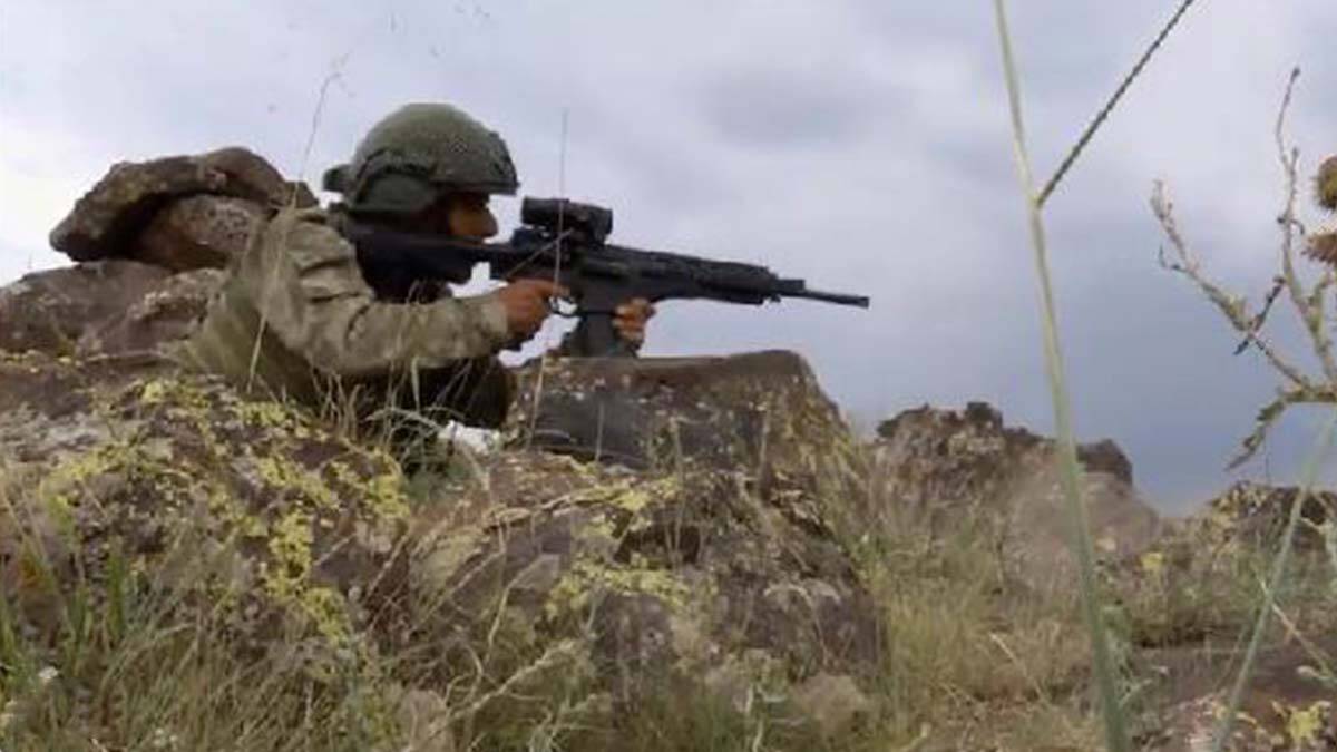 Pençe Şimşek bölgesinde 2 terörist etkisiz