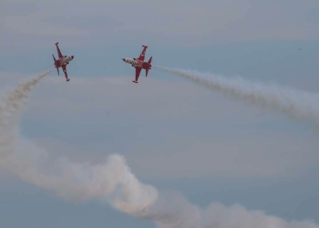 SOLOTÜRK ve Azeri MİG-29'dan nefes kesen gösteri