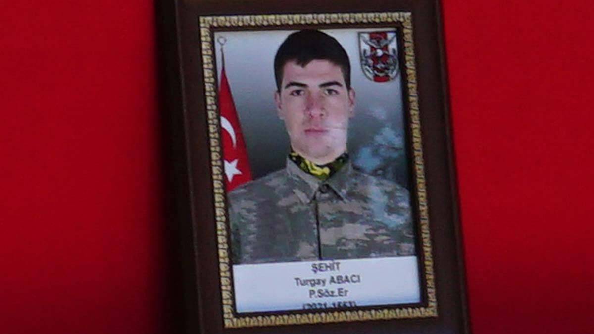 İdlib şehidi Abacı son yolculuğuna uğurlandı