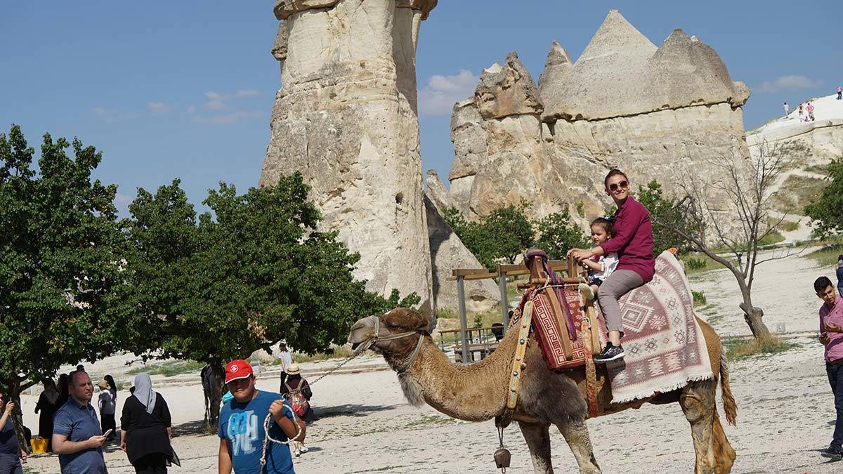 Kapadokya'daki müze ve ören yerlerine ziyaretçi akını
