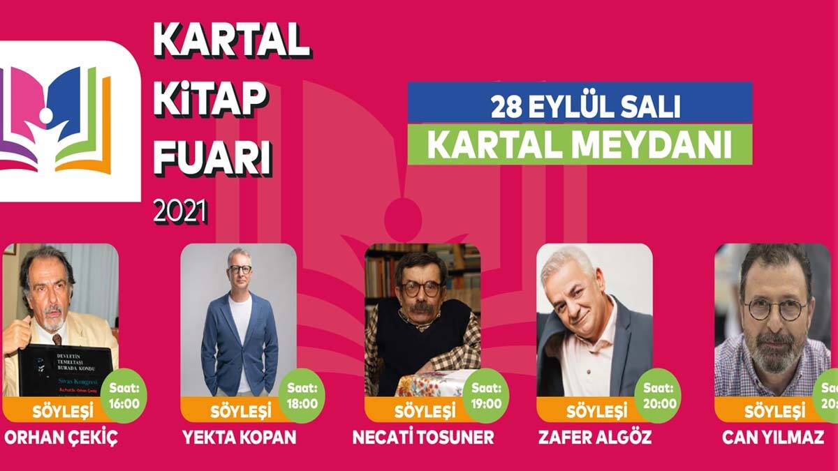 Kartal Kitap Fuarı kitapseverleri bekliyor