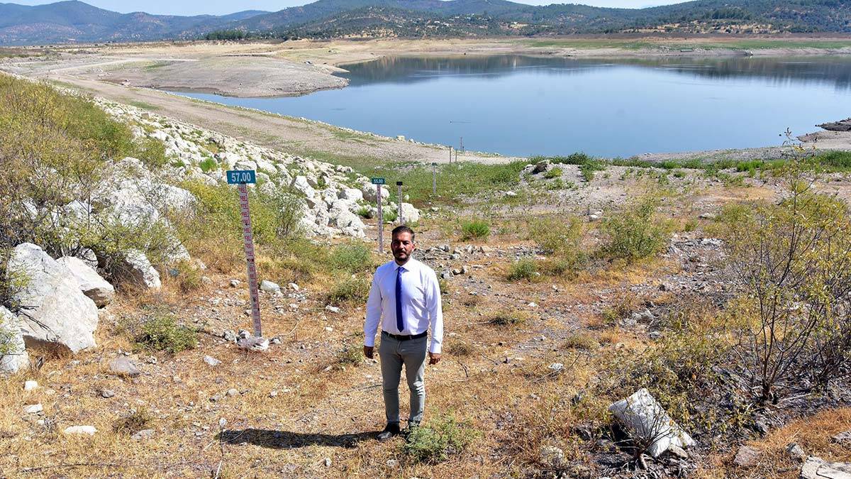 Mumcular Barajı'nda doluluk oranı % 10'un altında