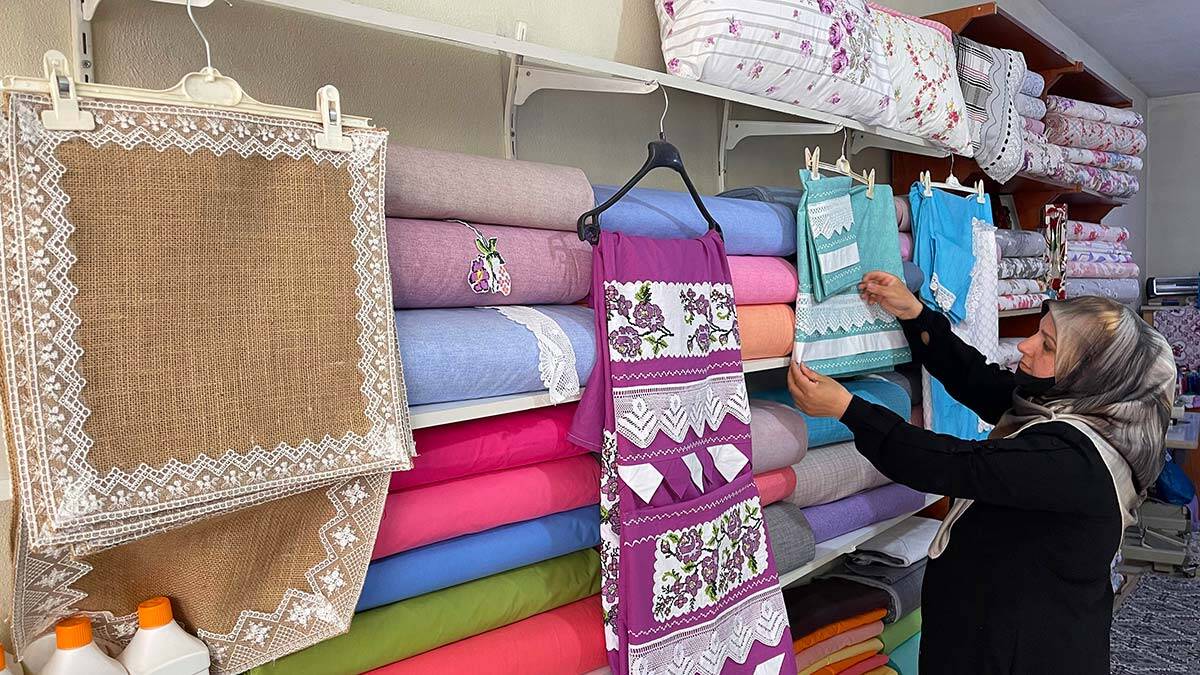 Muşlu Mehtap'ın hayatı mikrokredi ile değişti