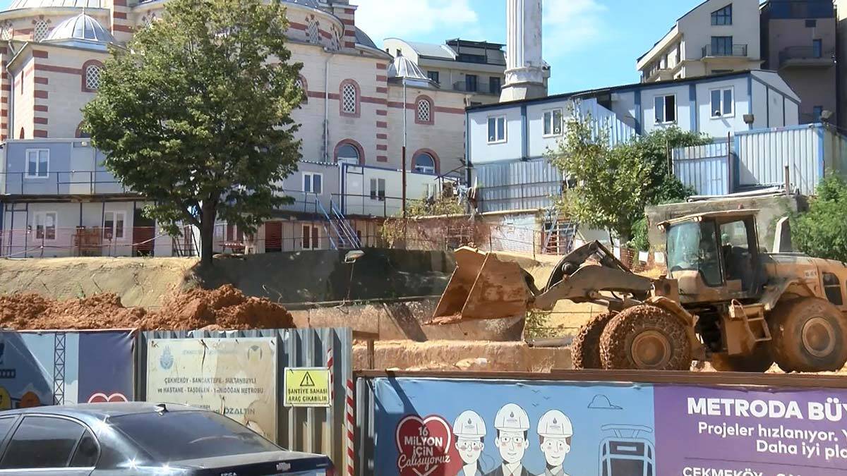 Sancaktepe'de metro çalışmasında göçük: 1 ölü