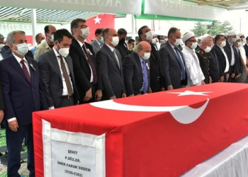 Şehit Ömer Faruk Erdem son yolculuğuna uğurlandı