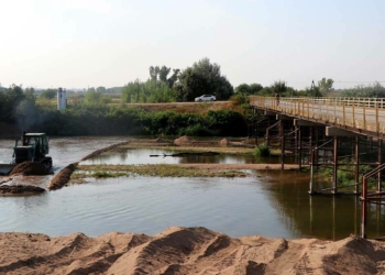 Tunca Nehri'nde taşkın riskine karşı önlem