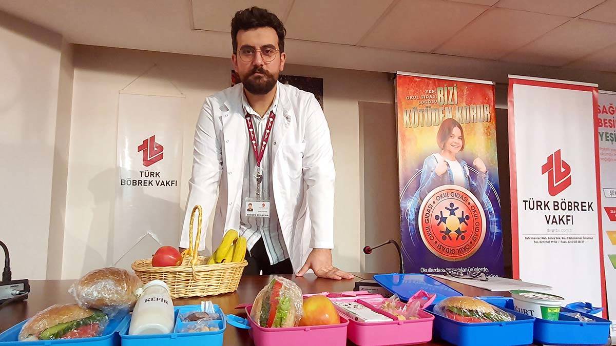 Türk Böbrek Vakfı'ndan okul kantini uyarısı