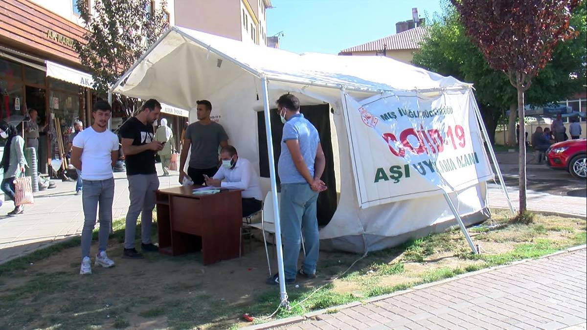 Turuncu kategorideki Muş'ta aşı seferberliği