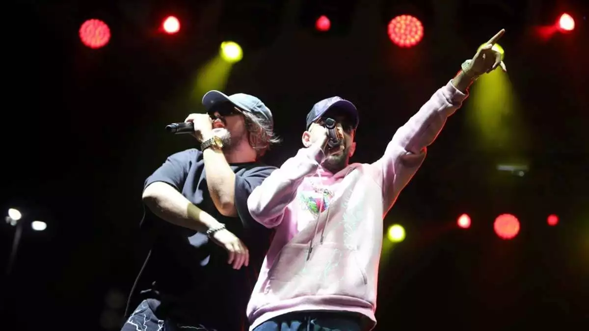 Ünlü rapçilerden 'barışa rap' konseri