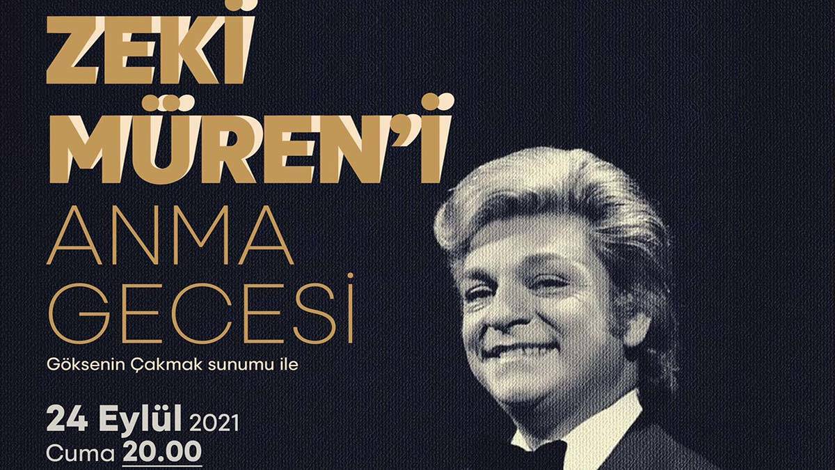 Sanat Güneşi Zeki Müren Kültürpark'ta anılacak