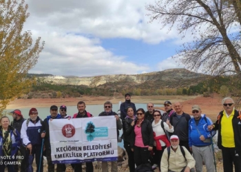 Emekliler doğayla baş başa